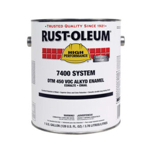 RUST-OLEUM HIGH PERFORMANCE 7400 System DTM Alkyd Enamel (450 VOC) Aluminum 1gal
