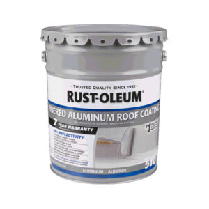 RUST-OLEUM ROOFING 510 Fibered Aluminum Roof Coating White
