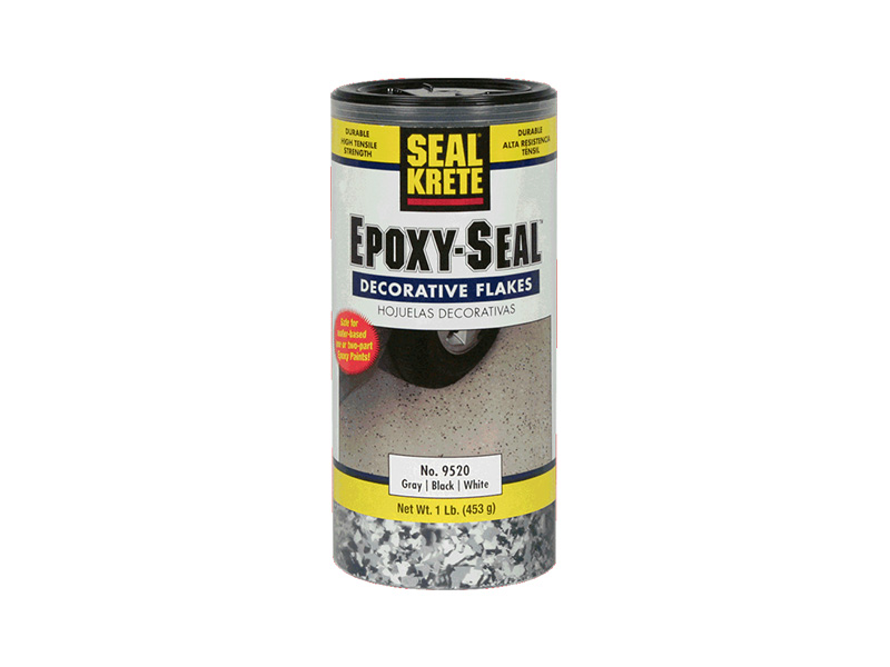 SEAL-KRETE® Epoxy-Seal Flakes Gr/Bk/Wh 1 Lb