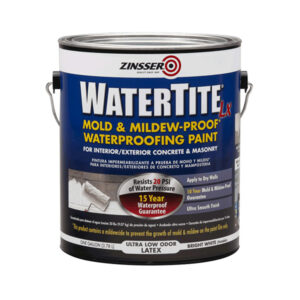 RUST-OLEUM® ZINSSER® WATERTITE®-LX Mold & Mildew-Proof™ Waterproofing Paint 1Gal