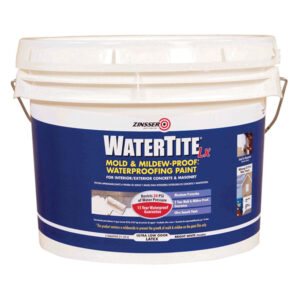 RUST-OLEUM® ZINSSER® WATERTITE®-LX Mold & Mildew-Proof™* Waterproofing Paint 3Gal