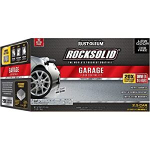 Rust-oleum® Rocksolid® Polycuramine® Garage Floor Coating Kit- Gray