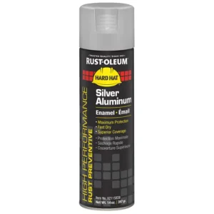 V2100 System Enamel Spray Paint - Silver Aluminum
