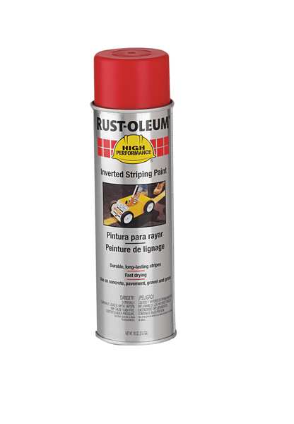 RUST-OLEUM HIGH PERFORMANCE - 2300 System Inverted Striping Paint Red