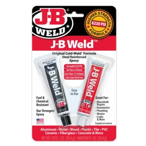J-B Weld™ Epoxy Steel Reinforce Bond Twin Tube - 2 oz