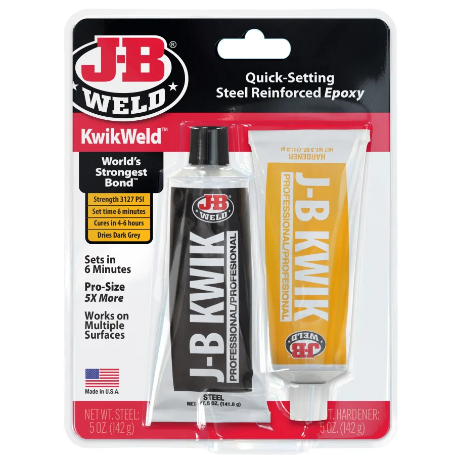 J-B Weld™ Quick Setting Reinforce Epoxy KwikWeld™ Twin Tube - Pro Size