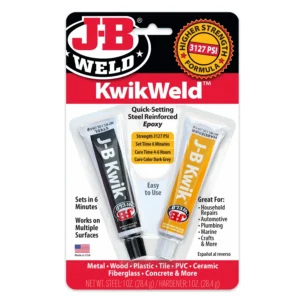 J-B Weld™ Quick Setting Reinforce Epoxy KwikWeld™ Twin Tube - 2 oz
