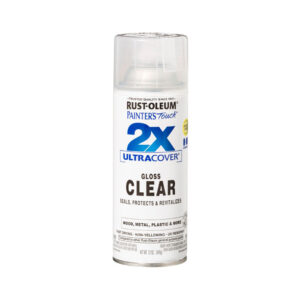 Rust-Oleum 2X Paint and Primer Spray Paint 340G - Gloss Clear