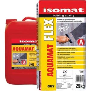 Isomat Aquamat-Flex Portable Water Waterproof 2- Component - 23Kg