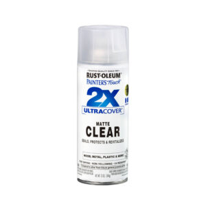 Rust-Oleum 2X Paint and Primer Spray Paint 340G - Matte Clear