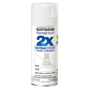Rust-Oleum 2X Paint and Primer Spray Paint 340G - Gloss White