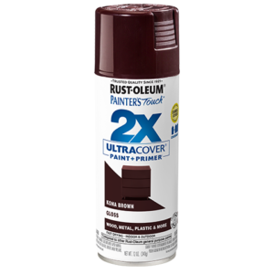 Rust-Oleum 2X Paint and Primer Spray Paint 340G - Gloss Kona Brown