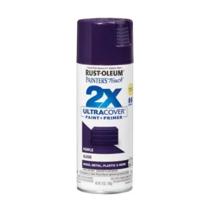 Rust-Oleum 2X Paint and Primer Spray Paint 340G - Gloss Purple