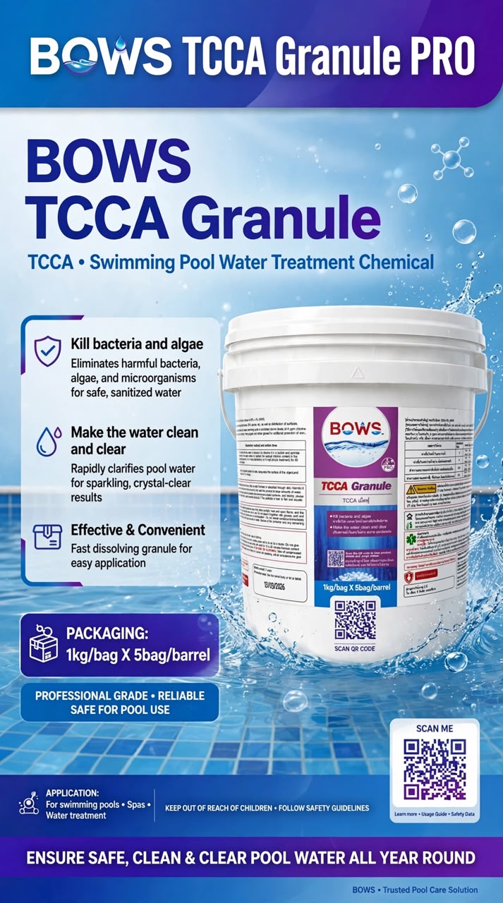 Chlorine Granule Powder TCCA - 5KG